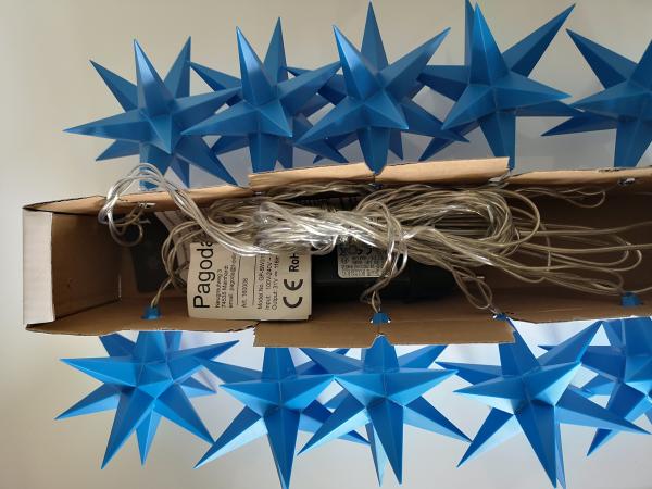 STARLED 10 er SET blau / Timer